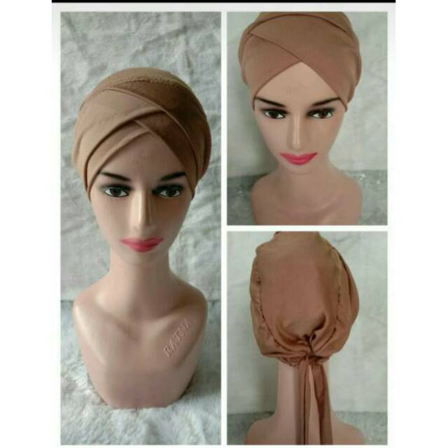 BEST SELLER Inner Turki DOUBLE SILANG TALI Belakang Premium/ Ciput Iner Melody Double Silang Tali