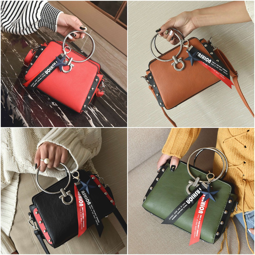 Tas Jinjing Wanita Import Tas Kerja Tas Batam Import Bunga TB 5036