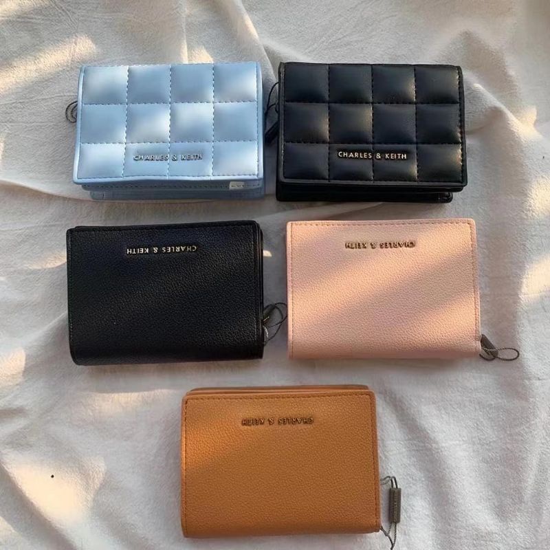 CK Quilted Mini Wallet