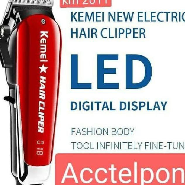 mesin cukur kemei km -2611 alat cukur rambut kemei
