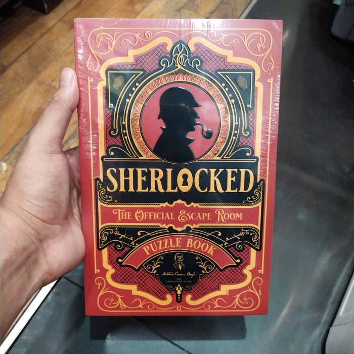 

FLASH SALE!!! SHERLOCK HOLMES ESCAPE ROOM PUZZLE TERMURAH