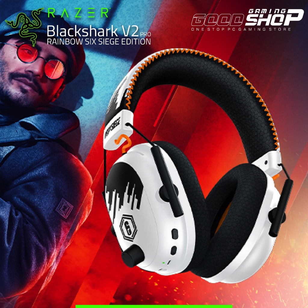 Razer Blackshark V2 Pro Rainbow Six Edt - Gaming Headset