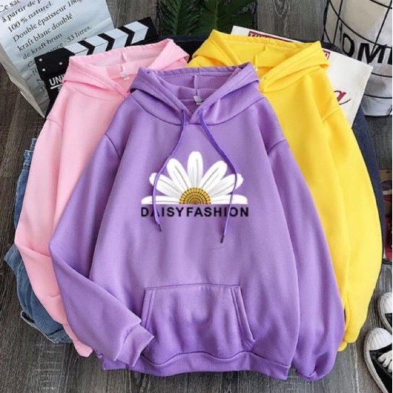 SWEATER HOODIE DAISY FASHION | HOODIE WANITA DAISY FASHION