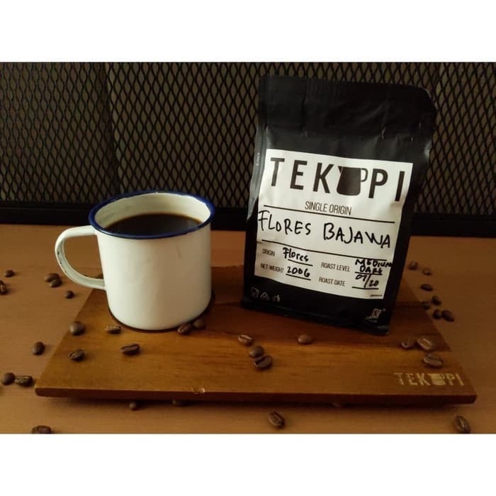 

Terlaris Kopi Arabika Flores Bajawa 200g Biji TEKOPI Arabica Coffee Beans