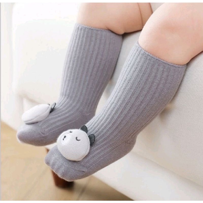 KAOS KAKI PREWALKER 3D KARAKTER Kaos Kaki Anak Motif Boneka Binatang 3D Anti Slip Size 6 - 12 Bulan