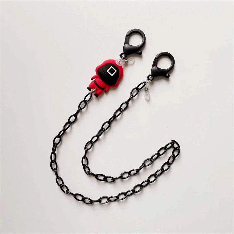 (Zomi) Tali Lanyard Kacamata / Earphone Motif Kartun Cumi Bahan Akrilik Gaya Korea