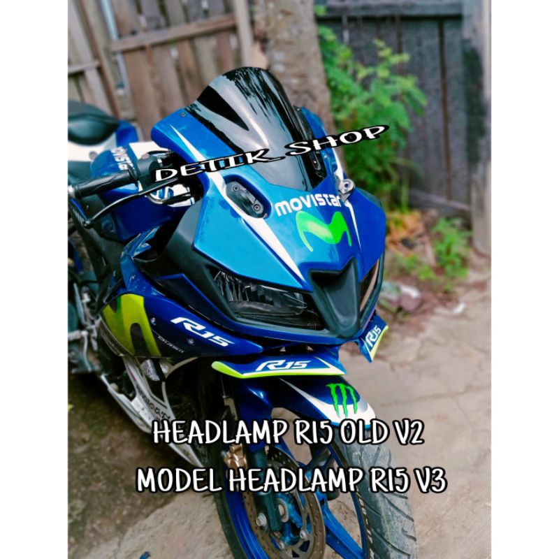 COVER HEADLAMP R15 OLD V2 MODEL HEADLAMP R15 V3 TOPENG R15 V2