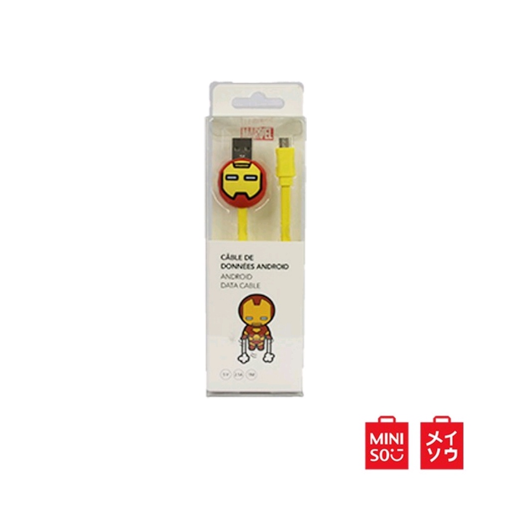 [SALE] Miniso Marvel Android Data Cable ( Micro / Type - C)