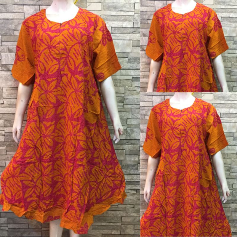 2. DASTER MARINA HANA RESLETING | BATIK PEKALONGAN | DASTER BATIK KEKINIAN CAP TEBAL | PUTRI DIANA-Resleting 27