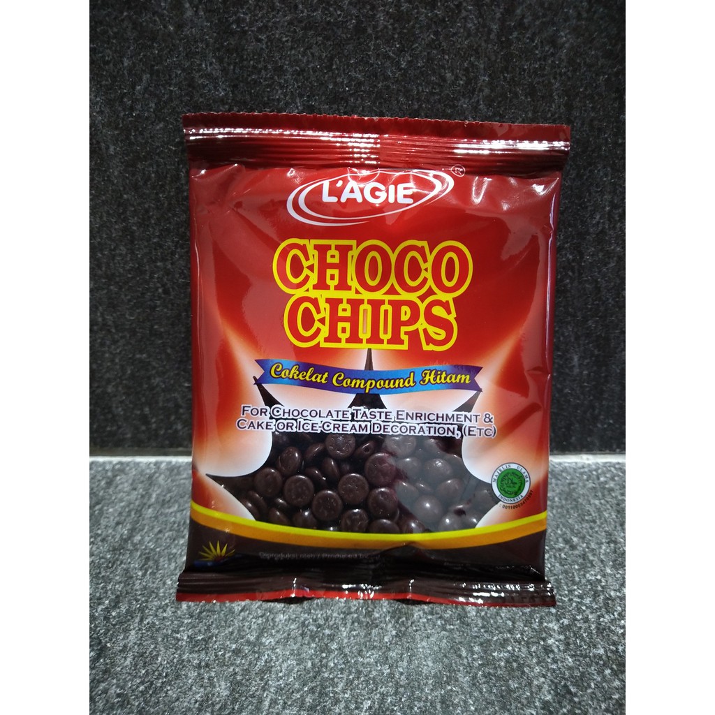 

Lagie Coklat Choco Chips 1/2 Bulat Choco & Rainbow 45gr