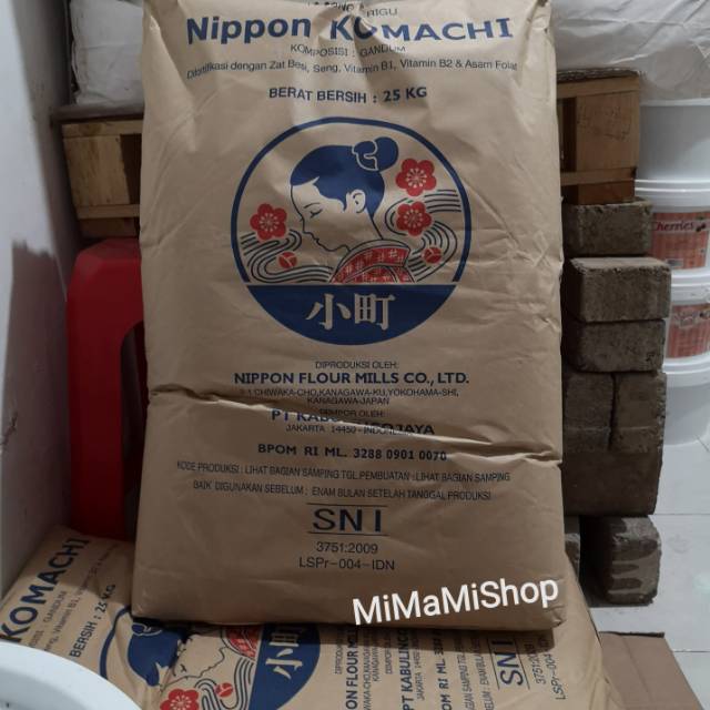 

Tepung Roti Komachi/ Komachi Bread Flour Kemasan 1 kg (Repack)
