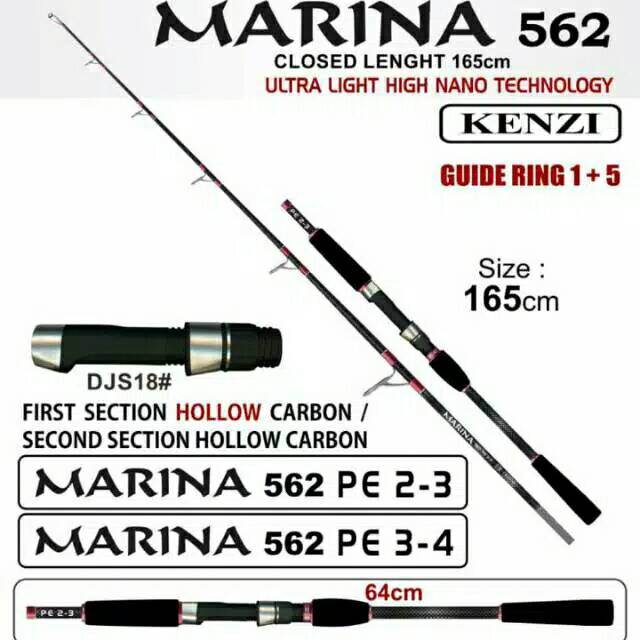 Joran jigging Kenzi MARINA 165