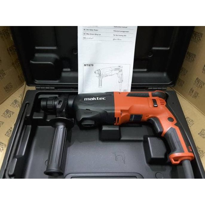Mesin Bor Beton Bor Rotary Hammer SDS Maktec MT870 MT 870