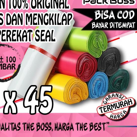 

☋ PREMIUM POLYMAILER PUTIH 35X45 ISI ±100 HALUS TEBAL PRAKTIS & MEWAH ❋