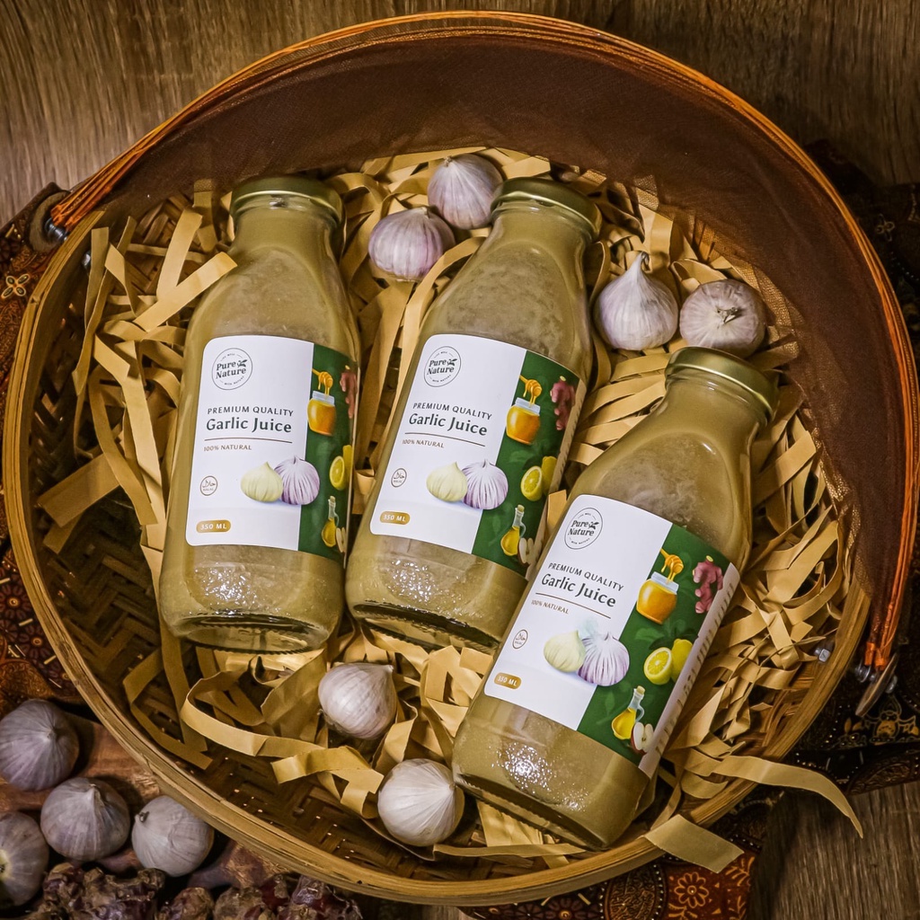 

Ay00! PureNature Garlic Juice Jus Bawang Putih Tunggal, Jahe Merah, Lemon, Cuka Apel Dan Madu
