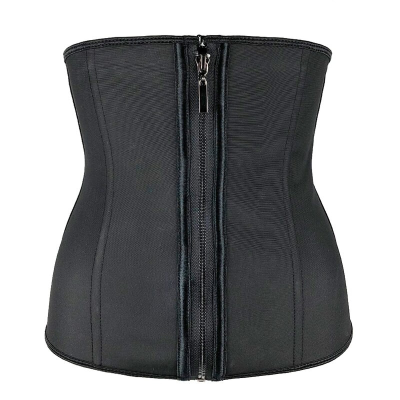 Import Xxs 6xl Women Latex Waist Trainer Corset Underbust Sport Cincher Workout Body Shaper For Shopee Indonesia