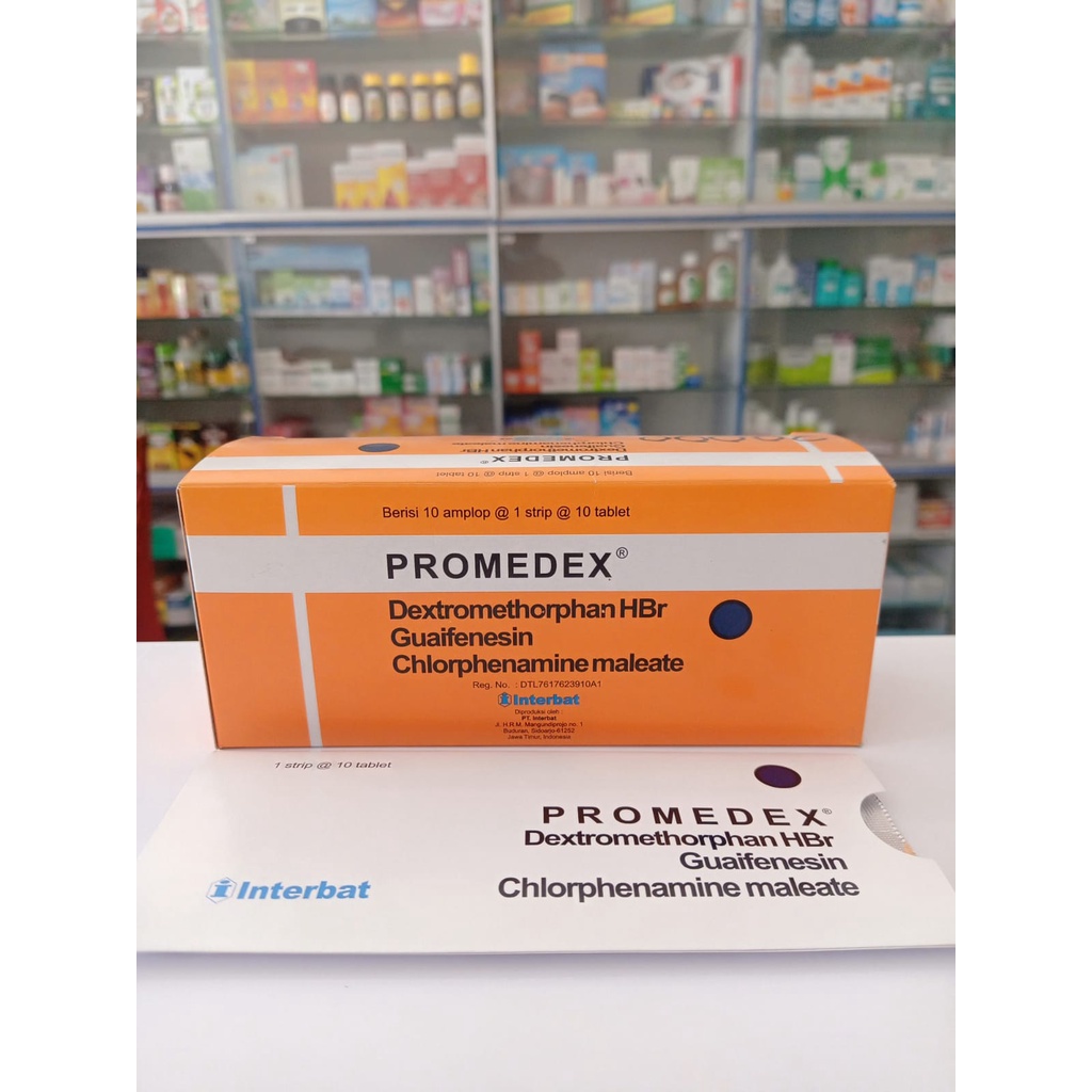 Promedex Tablet Promedex Obat Batuk 1 Strip