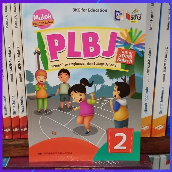 BUKU SD KELAS 2 PLBJ KELAS 2 ERLANGGA BK5093 Shopee