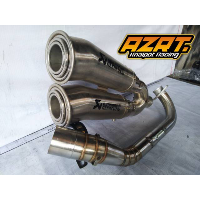 Knalpot Akrapovic megaphone  PCX Nmax