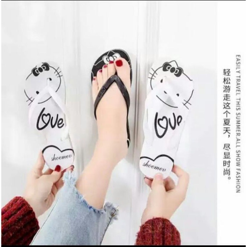 Sandal Jepit Wanit [ Hello Kitty ]