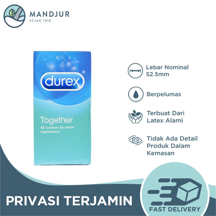 Paling Mahal Kondom Durex Together - Isi 12