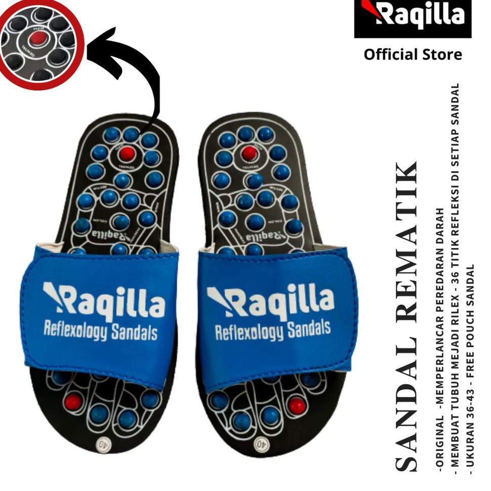 [PRODUK LN9YZ] Sandal Refleksi pijat terapi akupuntur dan sendal rematik Selop Pria Wanita ZKA