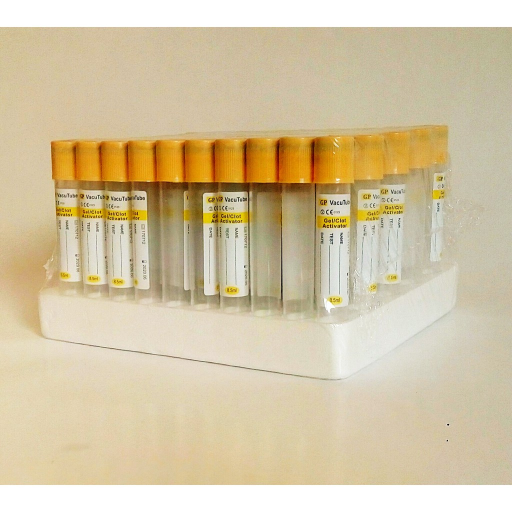 Tabung Darah Vacutainer Vacum Tube Gel Clot Activator SST 5ml