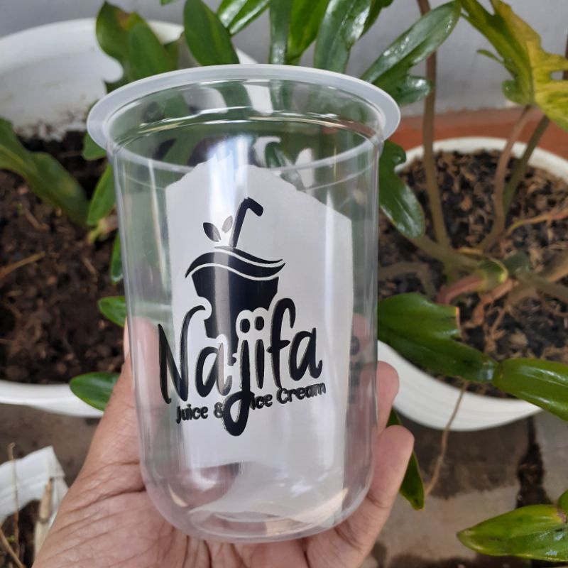 Cup Oval 16 Oz_+_Sablon