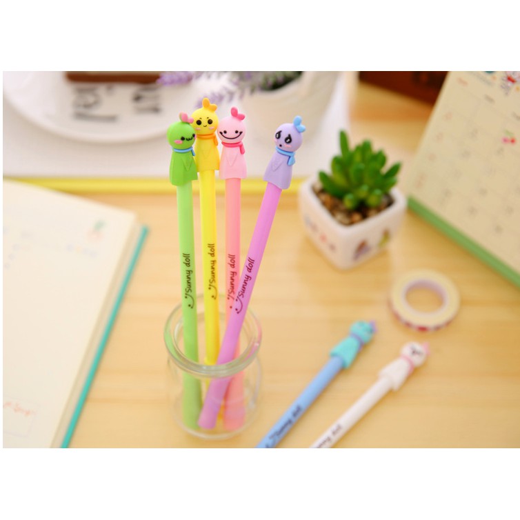 

(PROMO) Pulpen Gel Colourful Sunny Doll