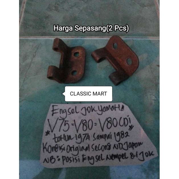 ENGSEL JOK YAMAHA V75 V80 DT100 DT125 RS100 RS125 LS3 RD RX125 TWIN
