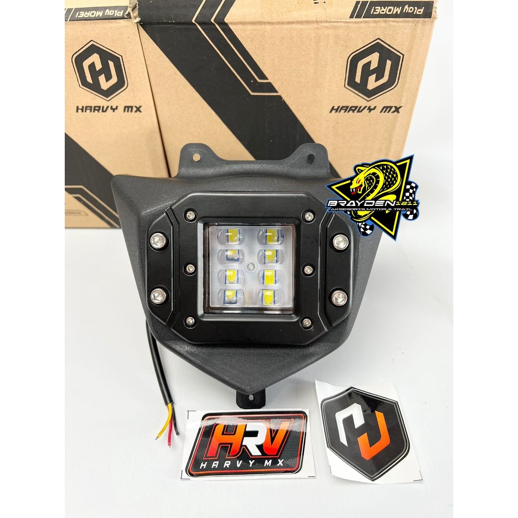 LAMPU HEADLAMP REFLEKTOR MODEL LED CRF150 KLX150 WR155 KEDOK LAMPU DEPAN KLX BF