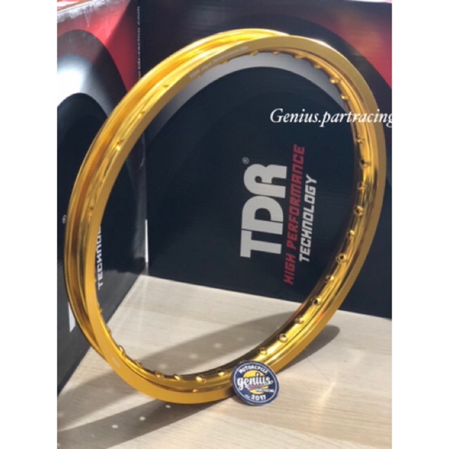 VELG TDR WX  SHAPE  140/17 GOLD (EMAS)  TDR ORIGINAL VELG
