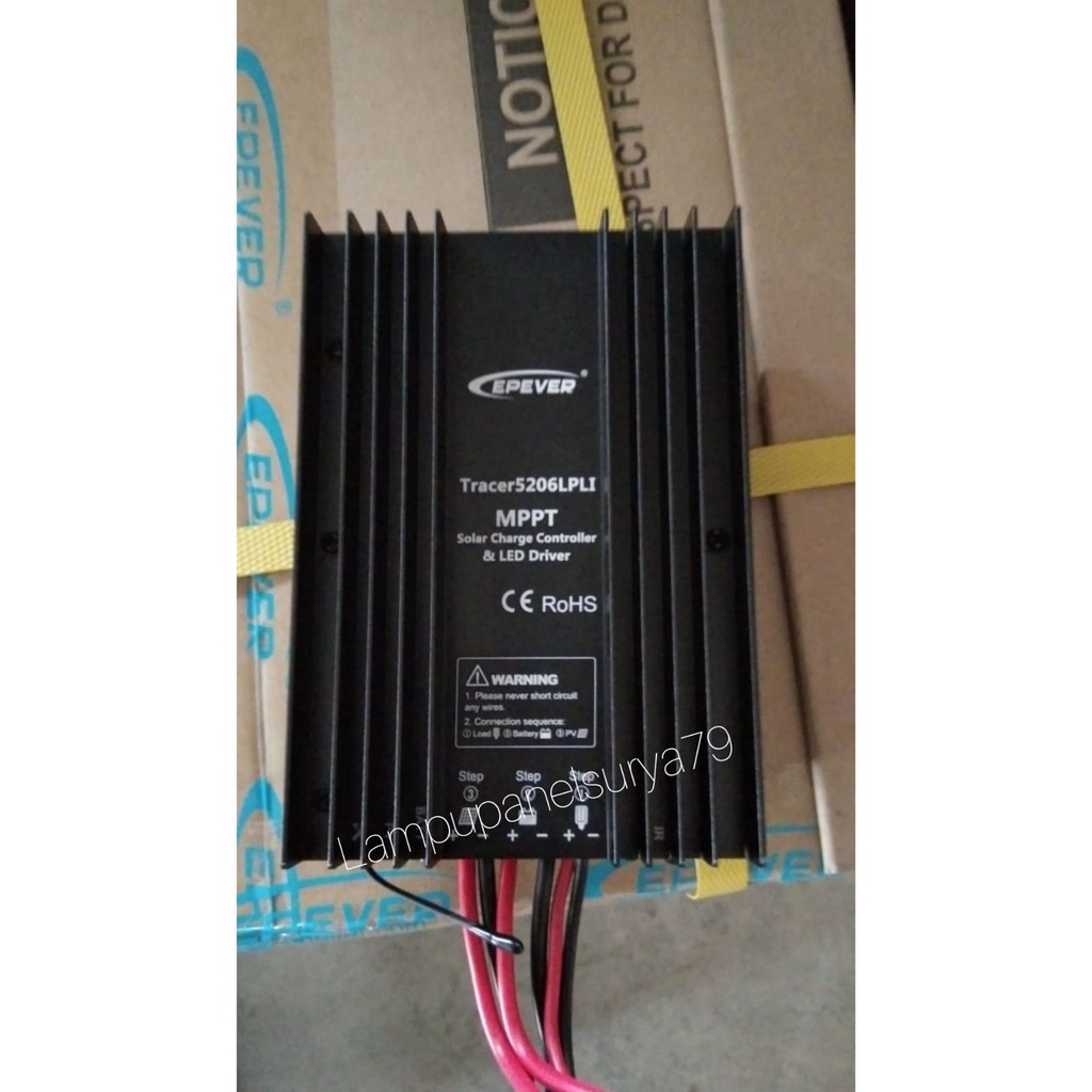 Solar Charge Controller SCC MPPT 20A EPEVER TRACER5206LPLI SCC TRACER 5206 LPLI