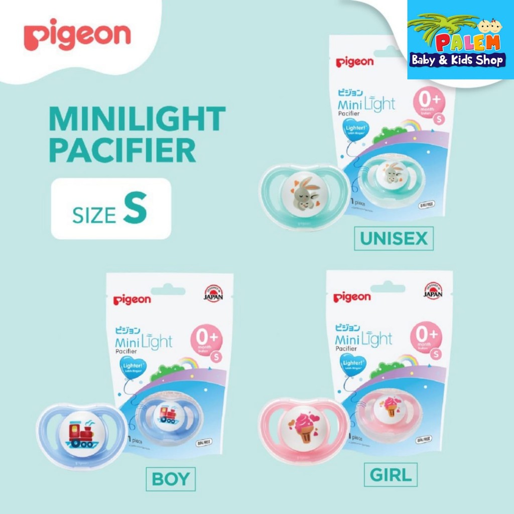 Pigeon Mini Light Pacifier/empeng new