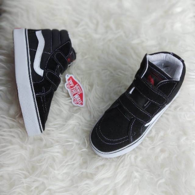 VANS VELCRO SK8 KIDS/VANS SK8 ANAK