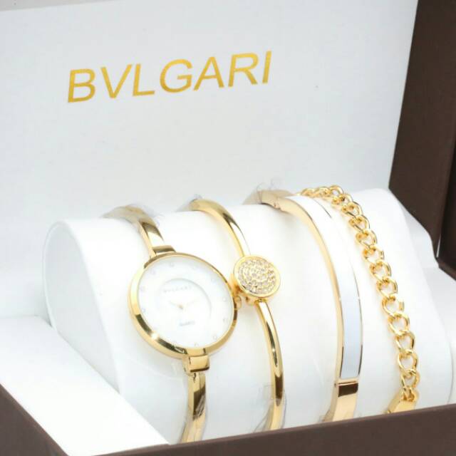 Jam tangan BVLGARI paket