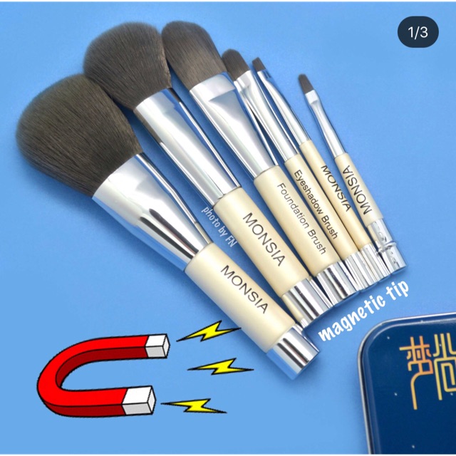 Magnetic Brush Set Kuas Makeup Magnet