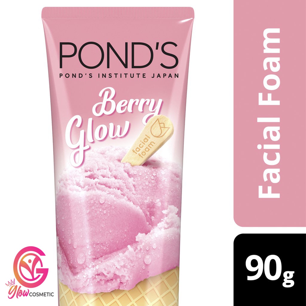 PONDS BERRY GLOW FACIAL FOAM (90ml)