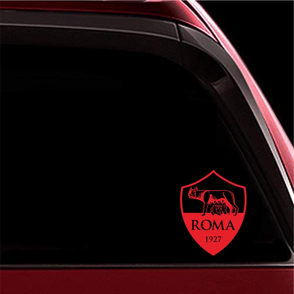 Cutting Sticker AS ROMA Stiker Aksesoris