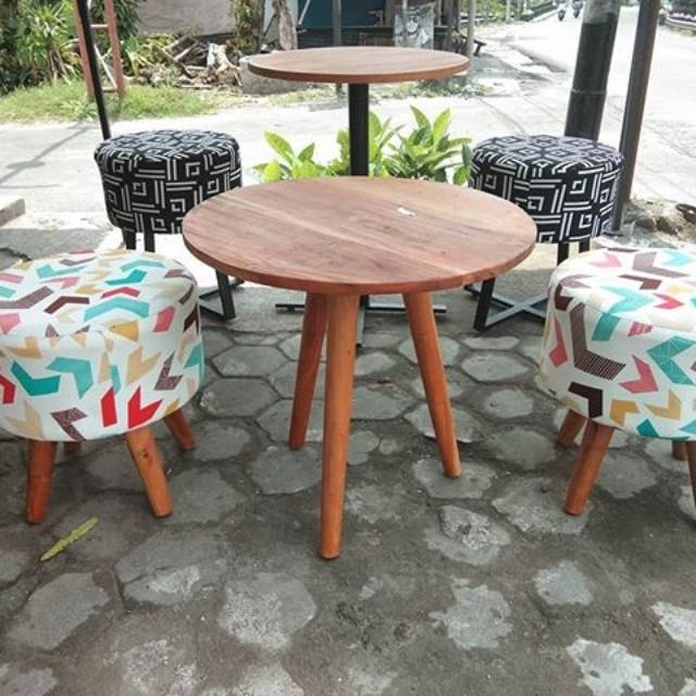 Jual KURSI STOOL + MEJA | Shopee Indonesia