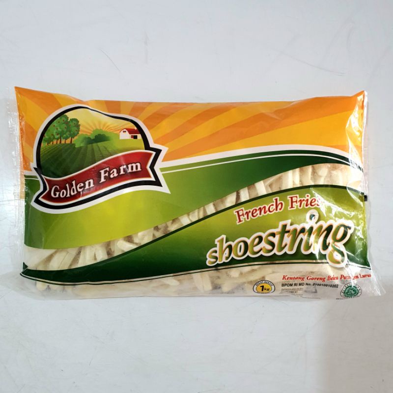 Golden Farm Kentang Shoestring 1kg