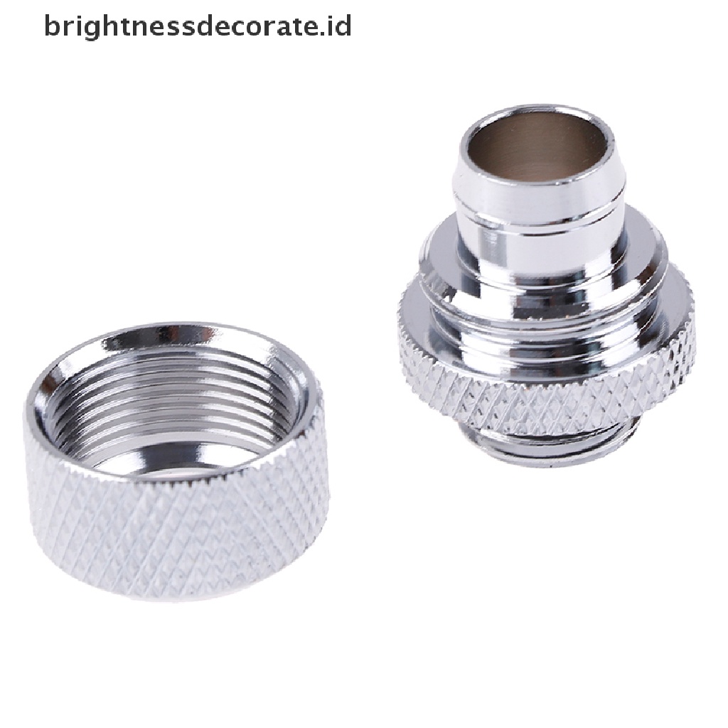 1pc Water Cooling System Od Kompresi Pendingin Air G1 / 4 "3 / 8" Id X1 / 2 "