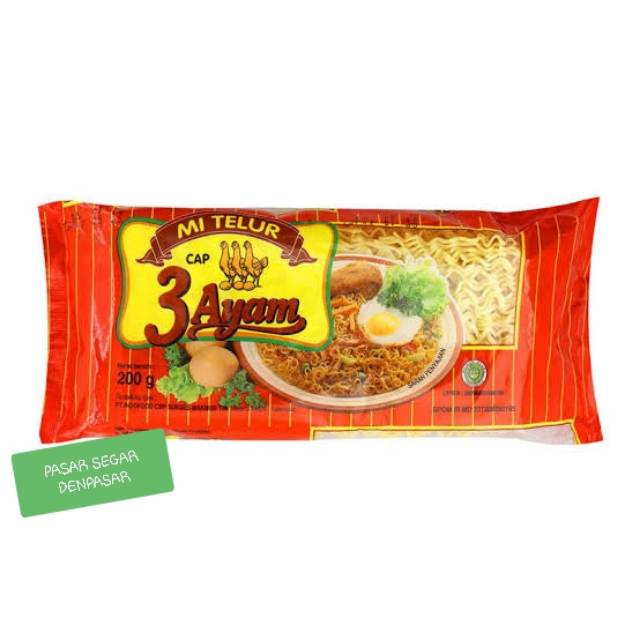 

MIE TELUR CAP 3 AYAM