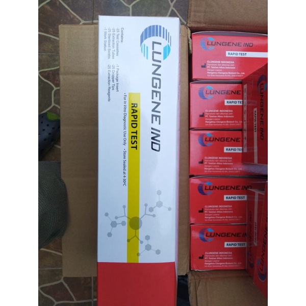 clungene swab antigen merah putih