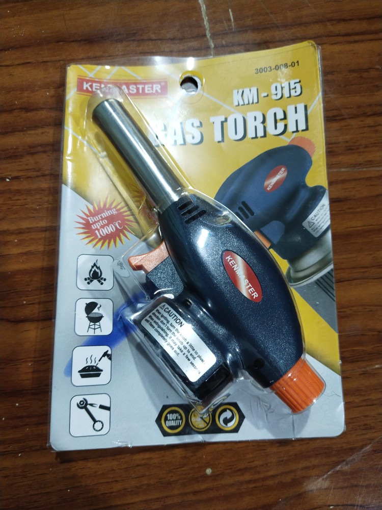 Kenmaster Kepala Gas Torch Tabung Alat Bakar Las Pemantik Api Km-915