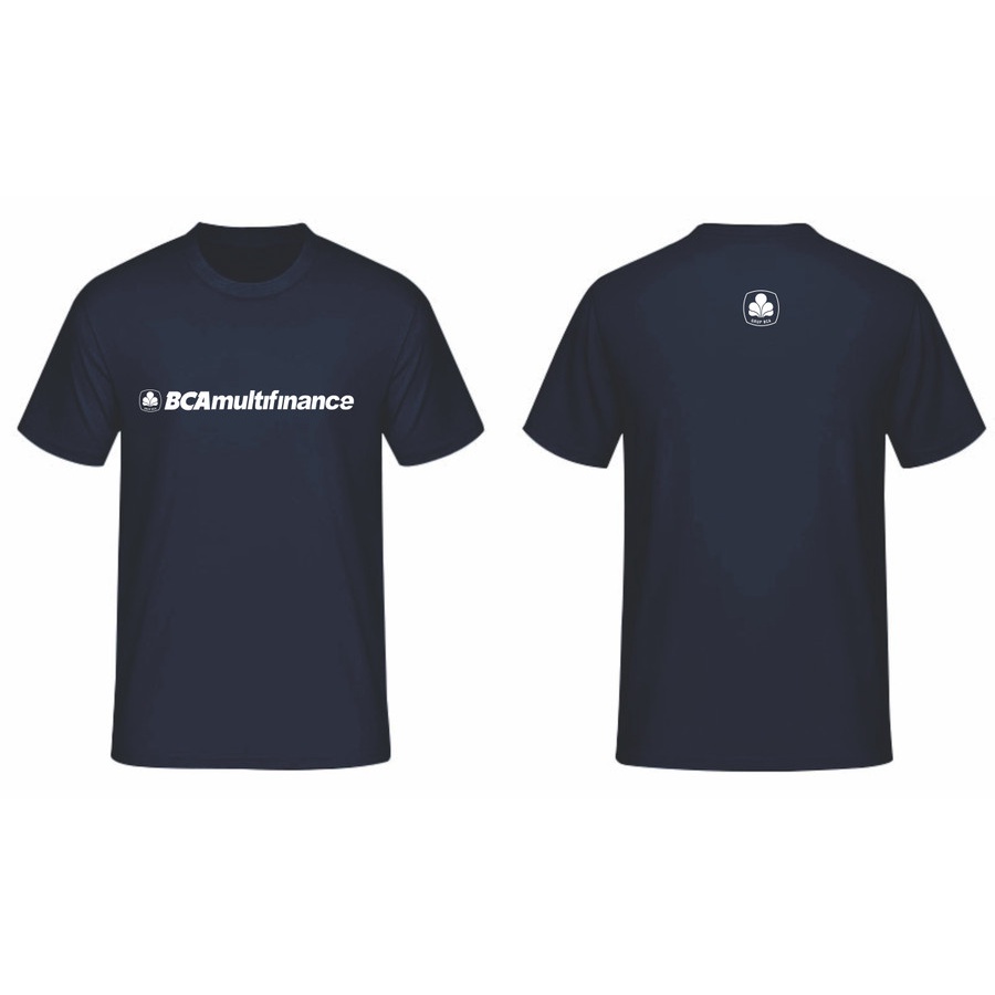 kaos distro bca multifinance / baju bank bca multifinance