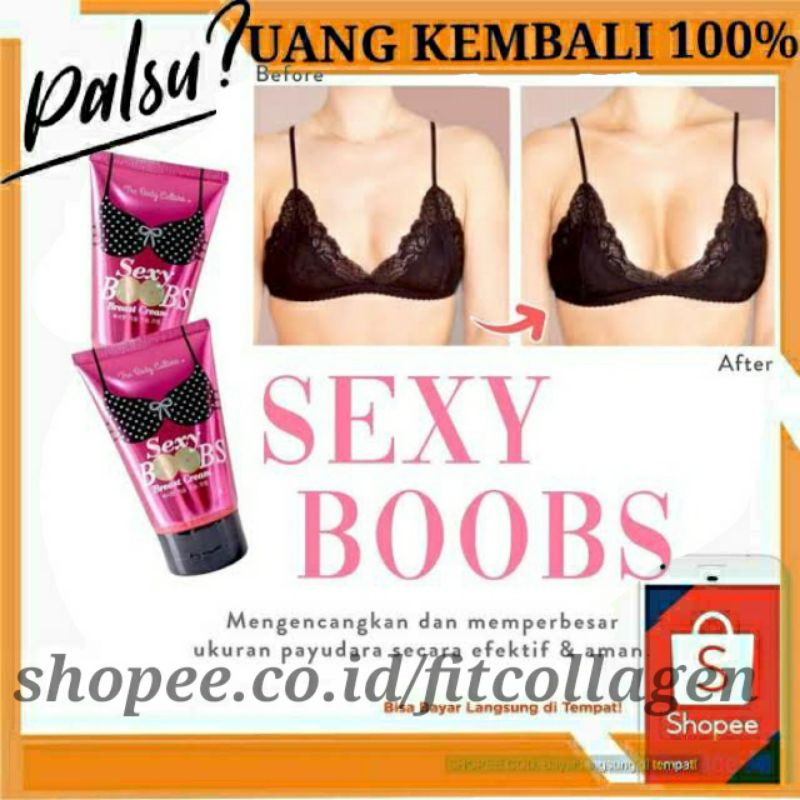 [ORI] SEXY BOOBS THAILAND Pembesar Payudara | 2 Minggu Mengencangkan Payudara | Expired Lama BPOM