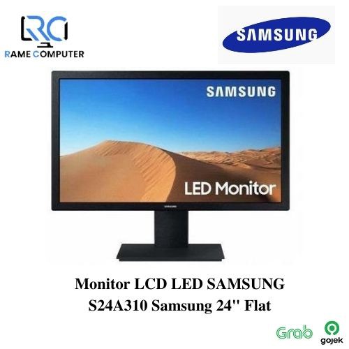 Monitor LCD LED SAMSUNG 24 Inch S24A310 Samsung 24&quot; Flat pengganti S24F350