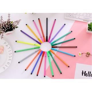 ELBER Spidol Minion12 Warna Spidol Lucu Pensil Cat  Warna 