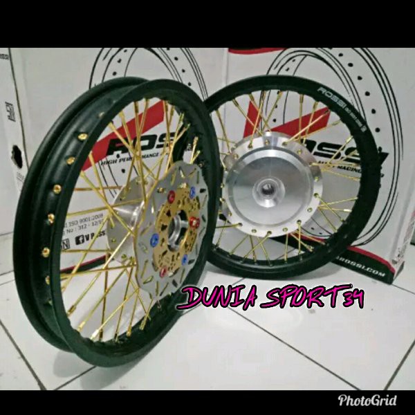 TOPPP sepaket velg ring 14 tromol set jari jari beat scoopy vario scoopy fi beat fi vario 110